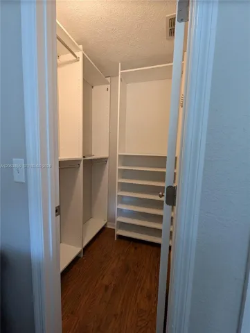 Master closet with safe