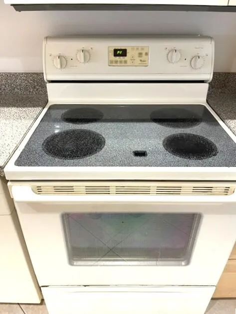 glass top stove