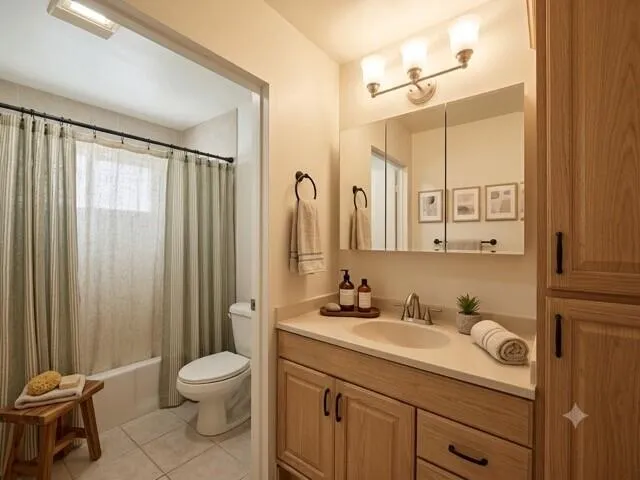 Master bathroom