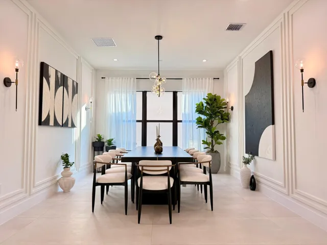 Alternate view highlighting the dining area’s open layout, natural light, and connection to the main living spaces.
