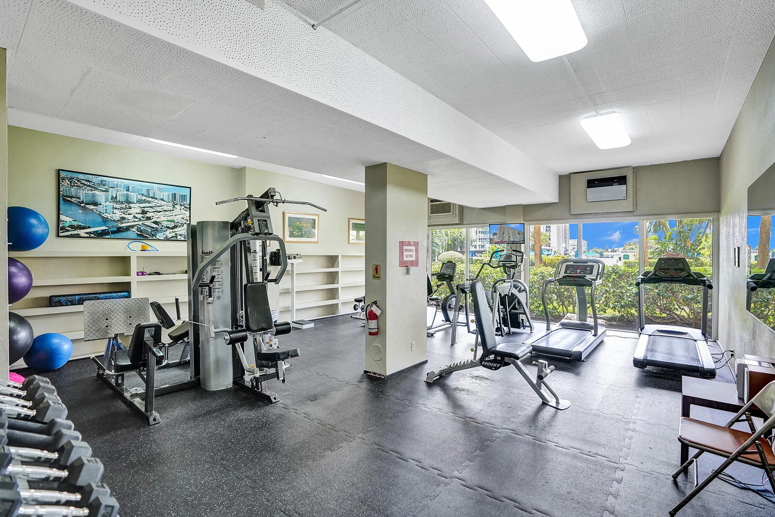 Fitness room