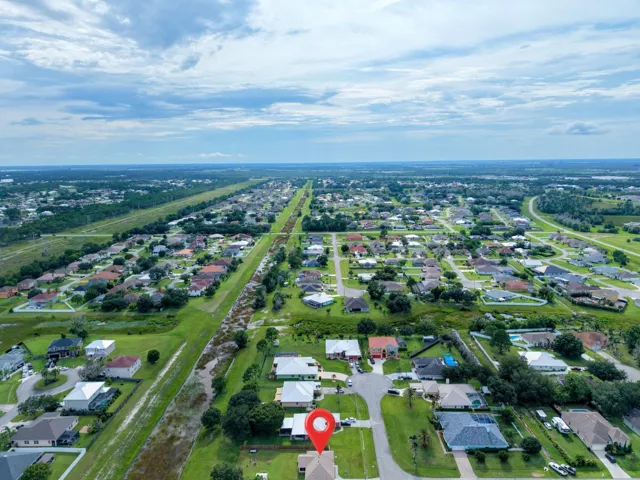 Panoramic to West