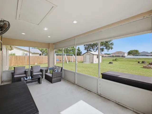 Rear Porch