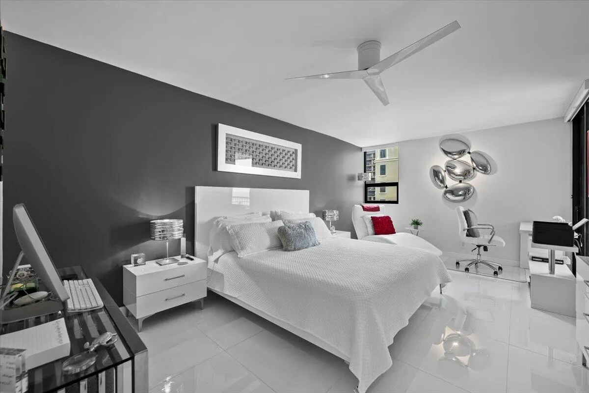Guest Bedroom with office