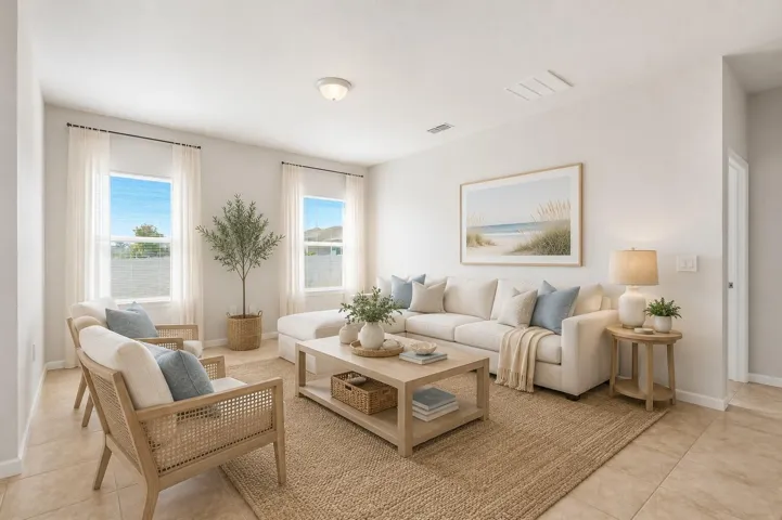 Living room STAGED