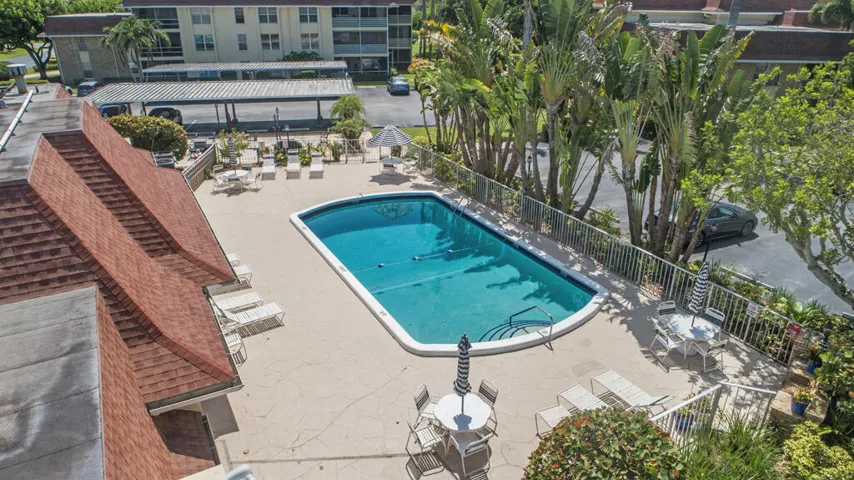 Association pool and clubhouse.