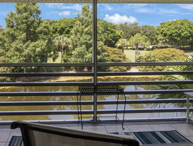 Patio view.