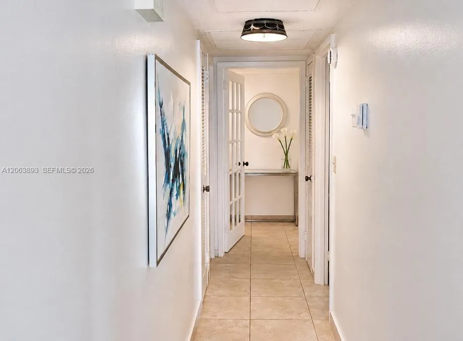 HALLWAY LEADING TO BEDROOMS