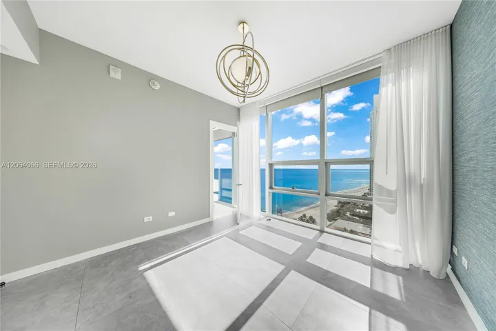 4th Bedroom looking South and the ocean