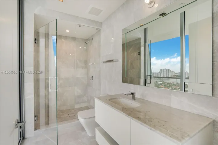 2nd Bath in the third Bedroom