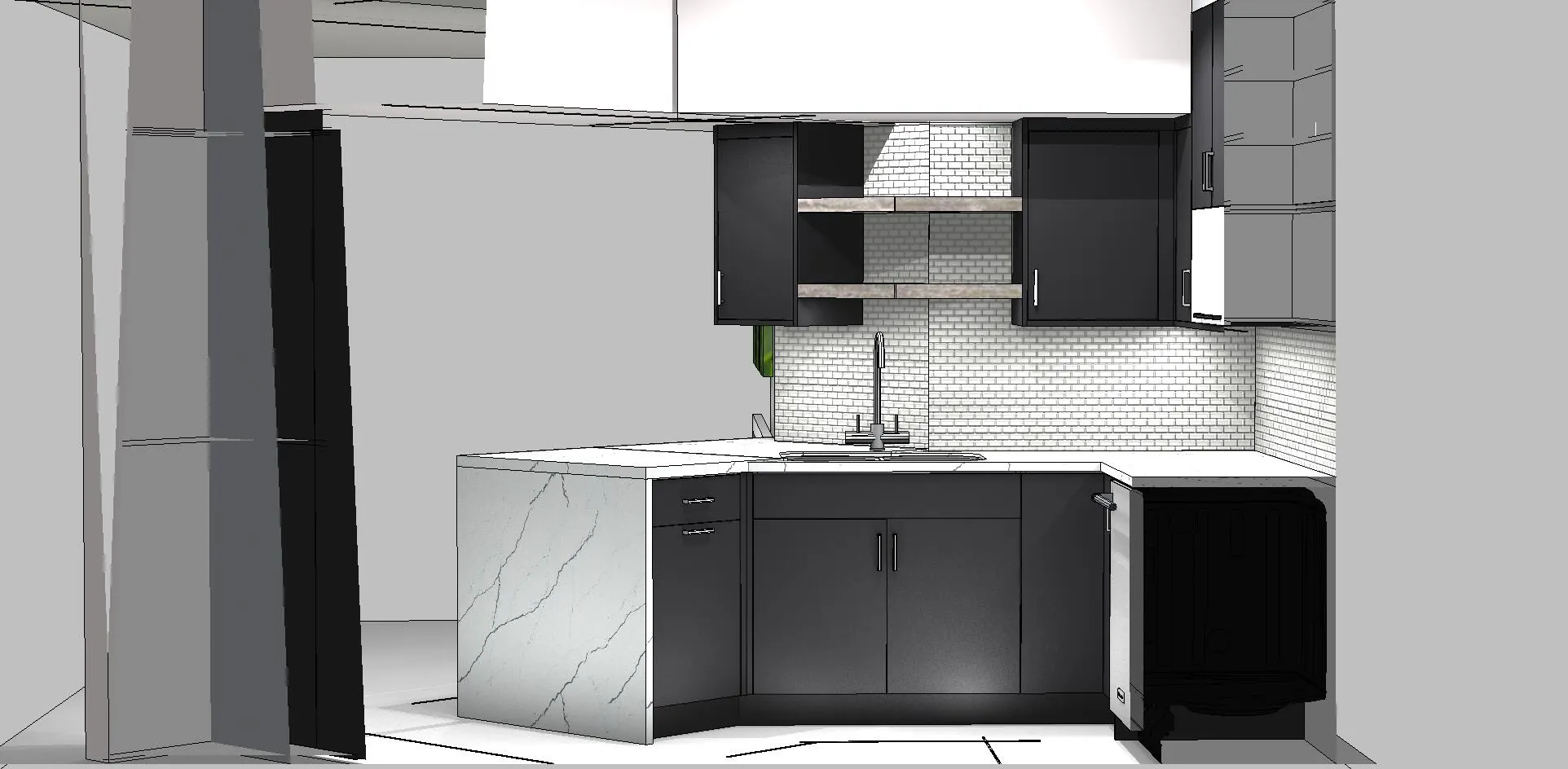 left Side Of kitchen