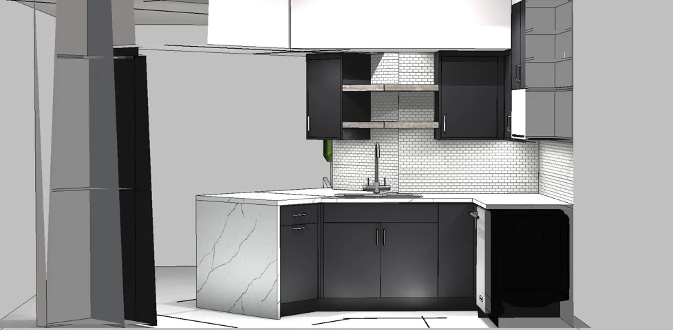 left Side Of kitchen