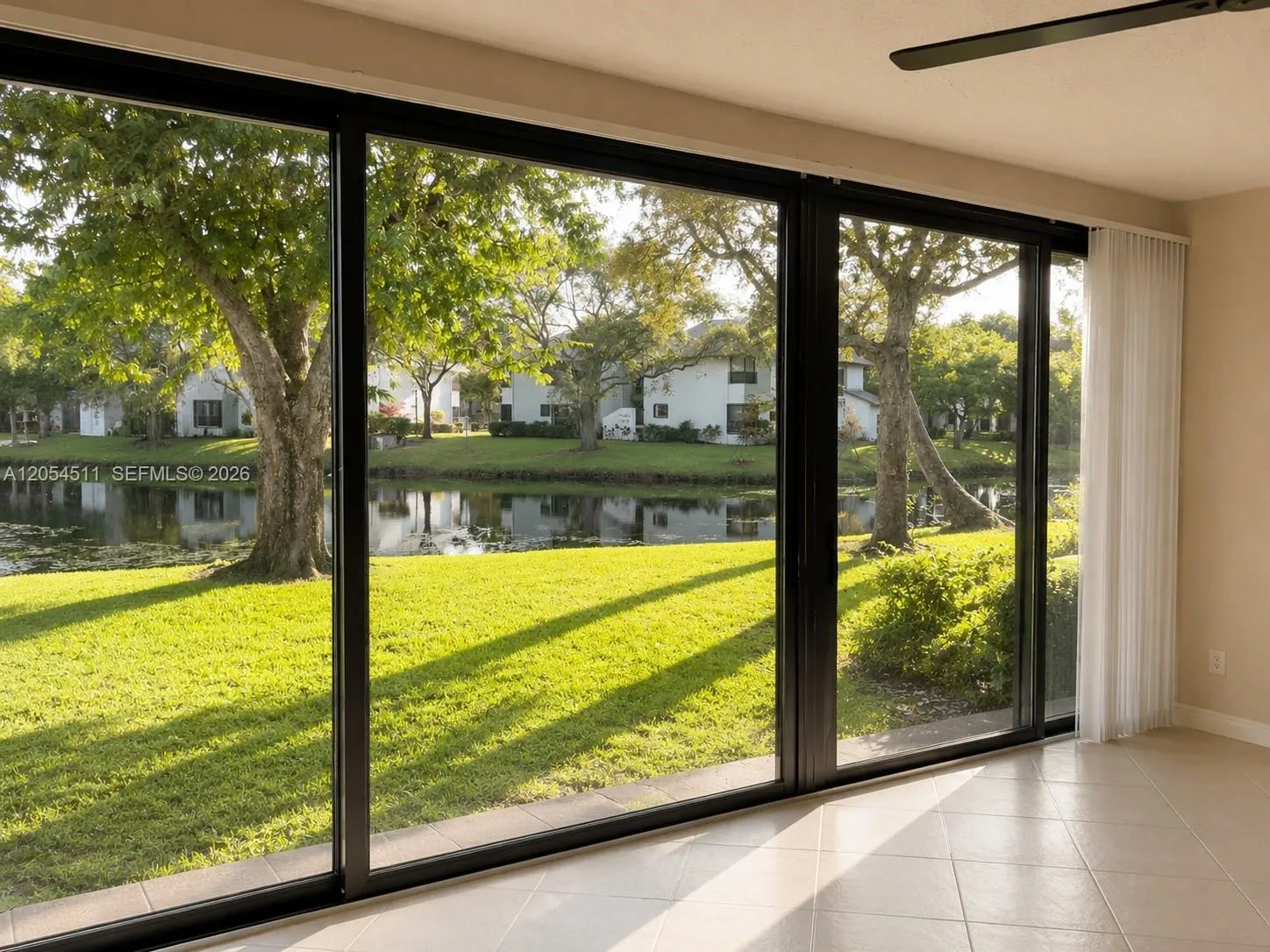 Florida Room View Virtual Staged