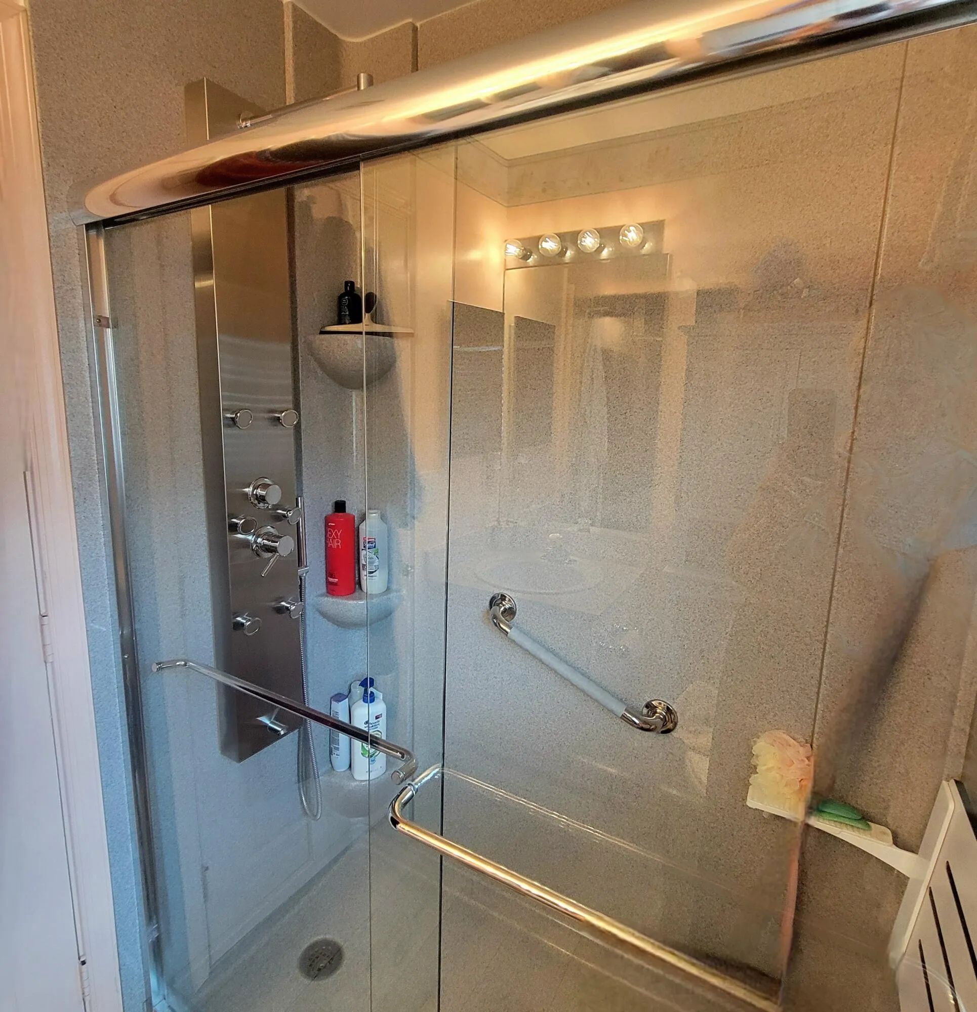 UPDATED STEP IN SHOWER
