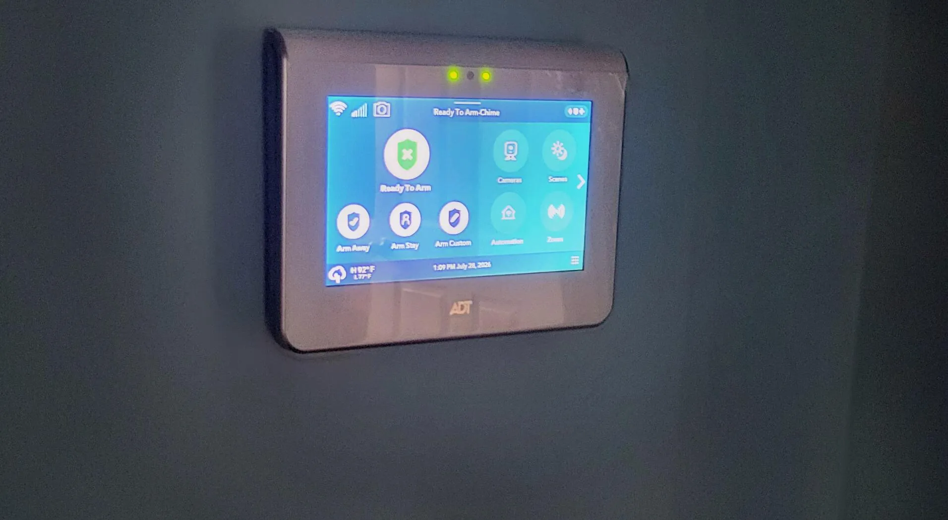 INTERIOR CONTROL PANAL