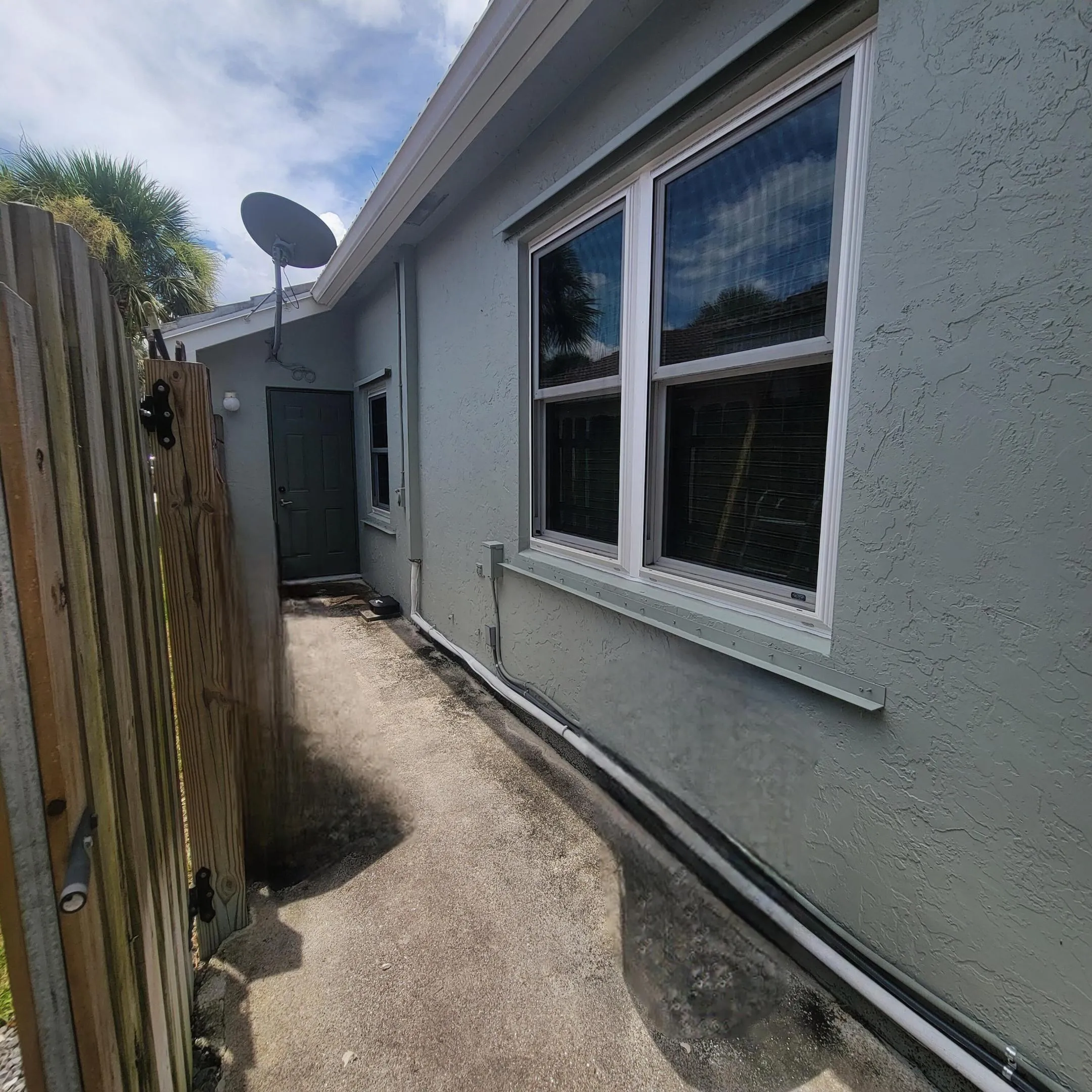 220 EXTERIOR OUTLET ADDED FOR BACKUP GENERATOR