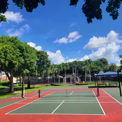 CLAY COURTS WITH DUAL NETS