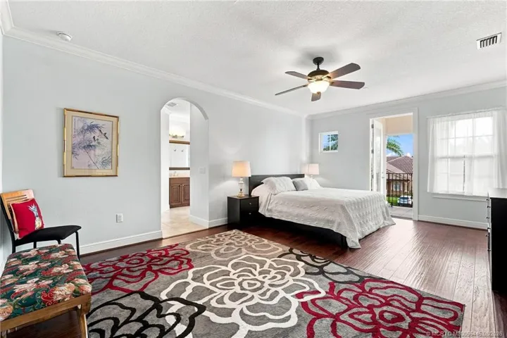 Upstairs primary suite