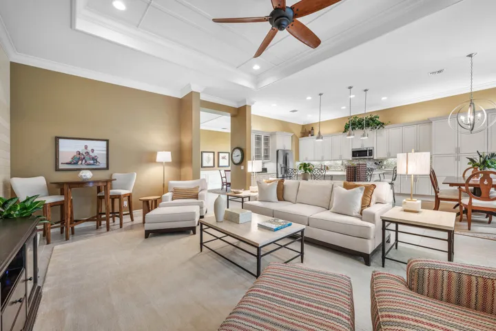 Kitchen Is Open To Family Room