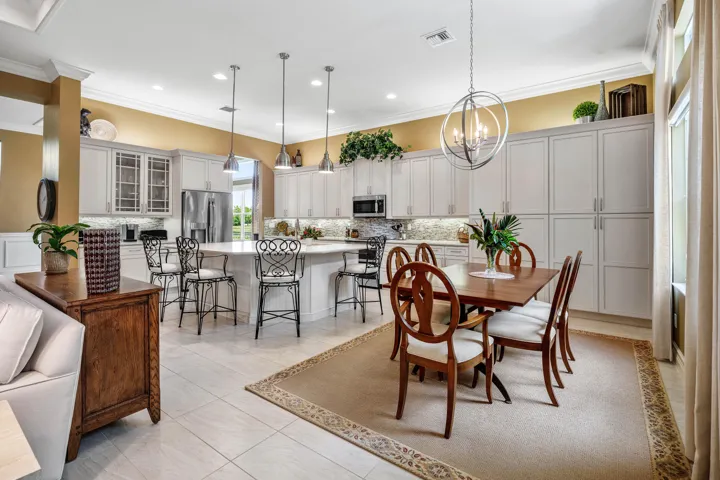 Kitchen Is Open To Family Room