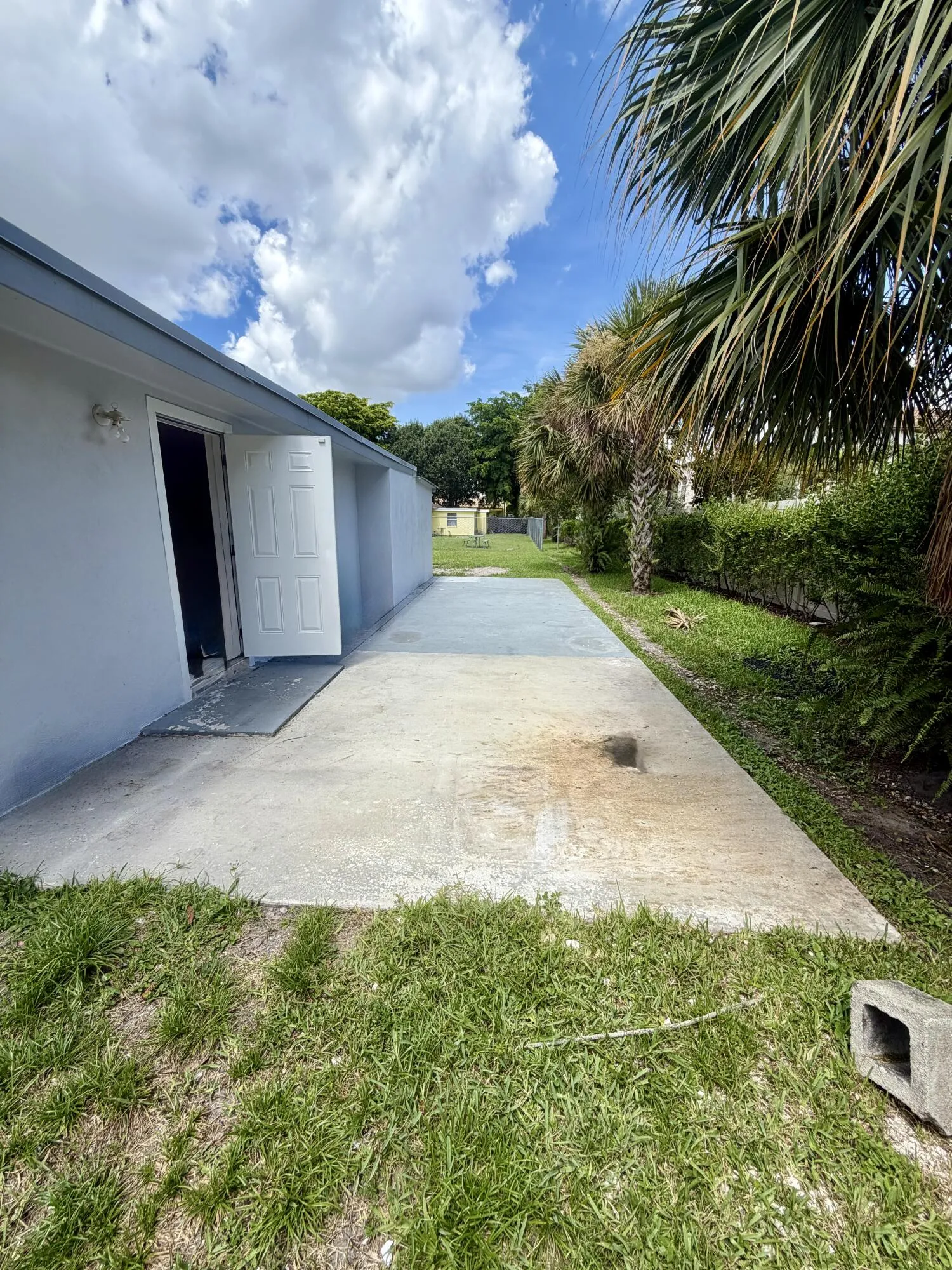 Back Patio