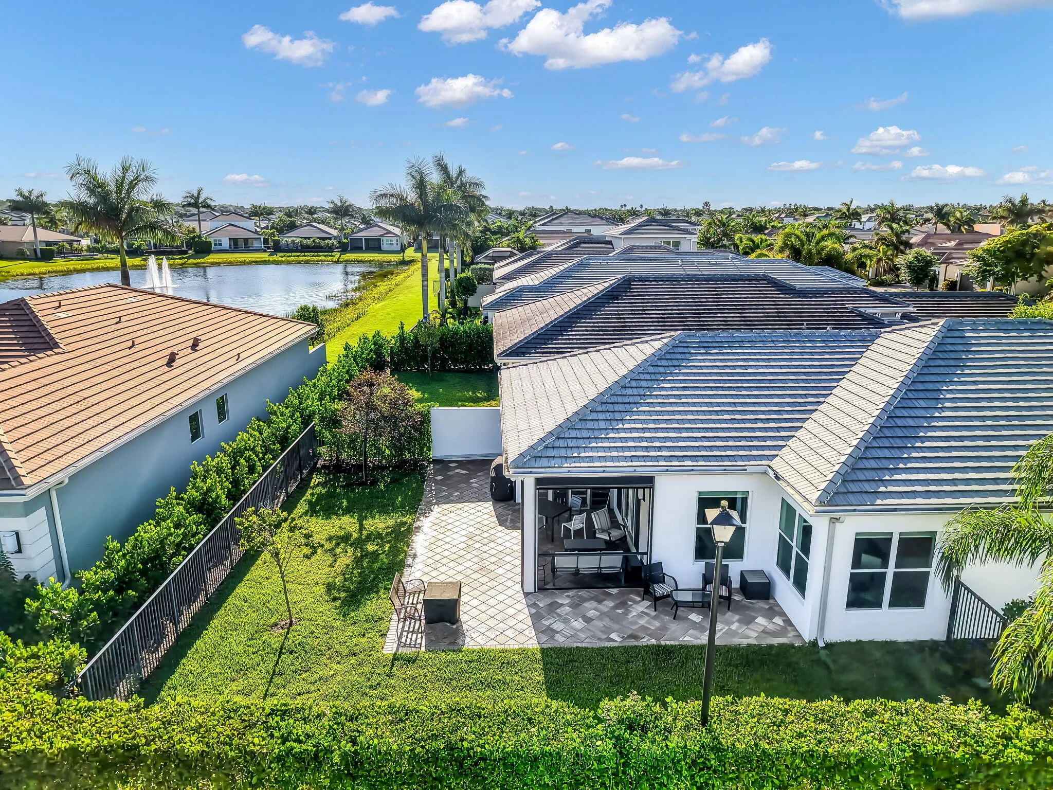 Aerial Backyard