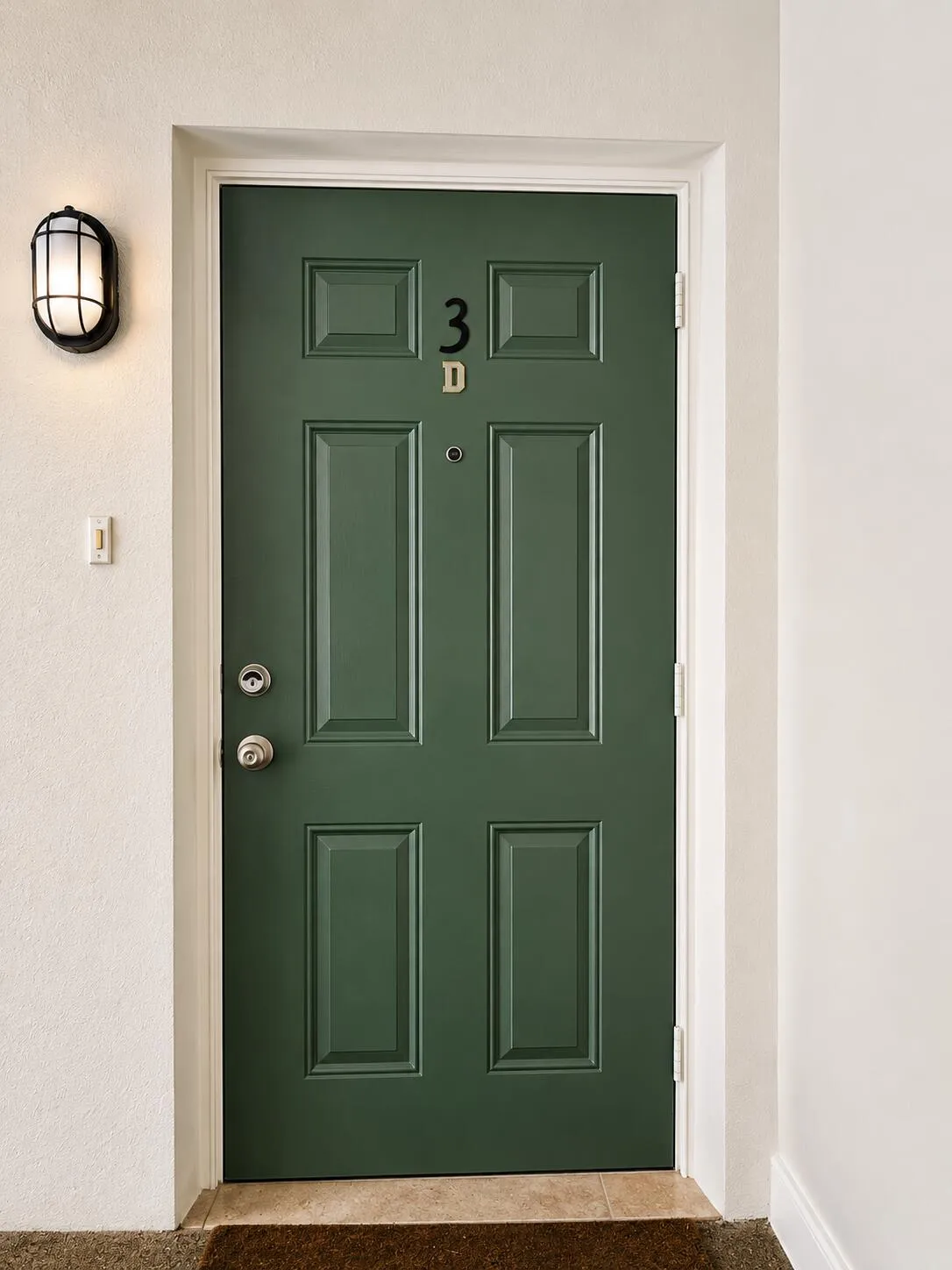 Virtual staged Front Door