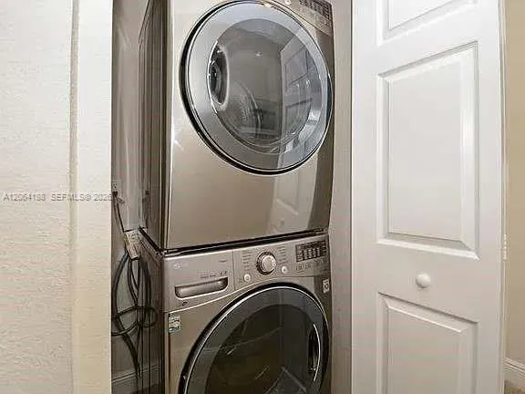 Full size washer and dryer