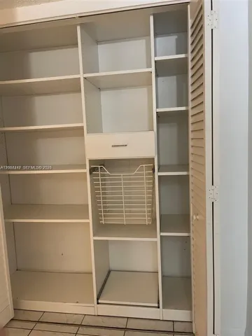 Custom storage in hallway