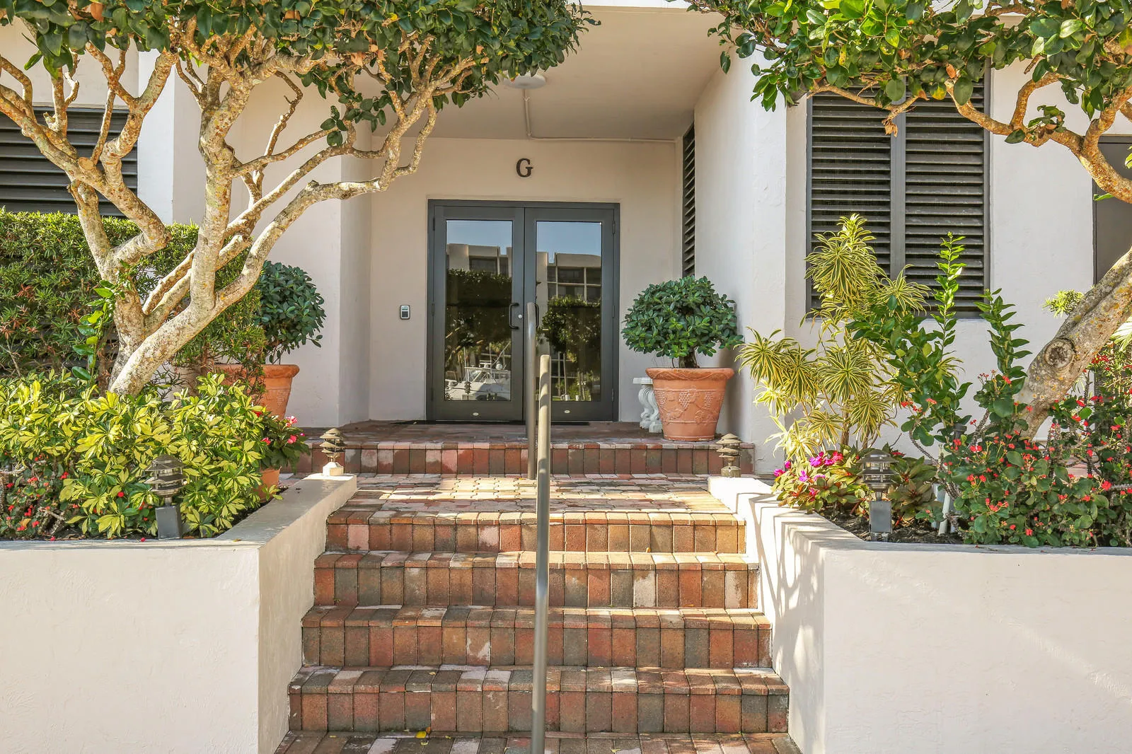 Marina-Side Building Entrance
