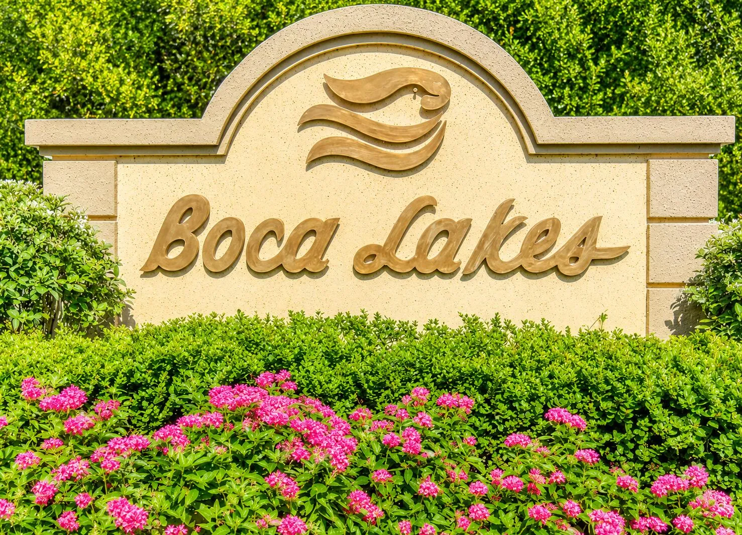 BOCA LAKES SIGN 1