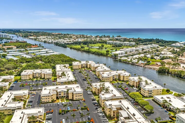North aerial view