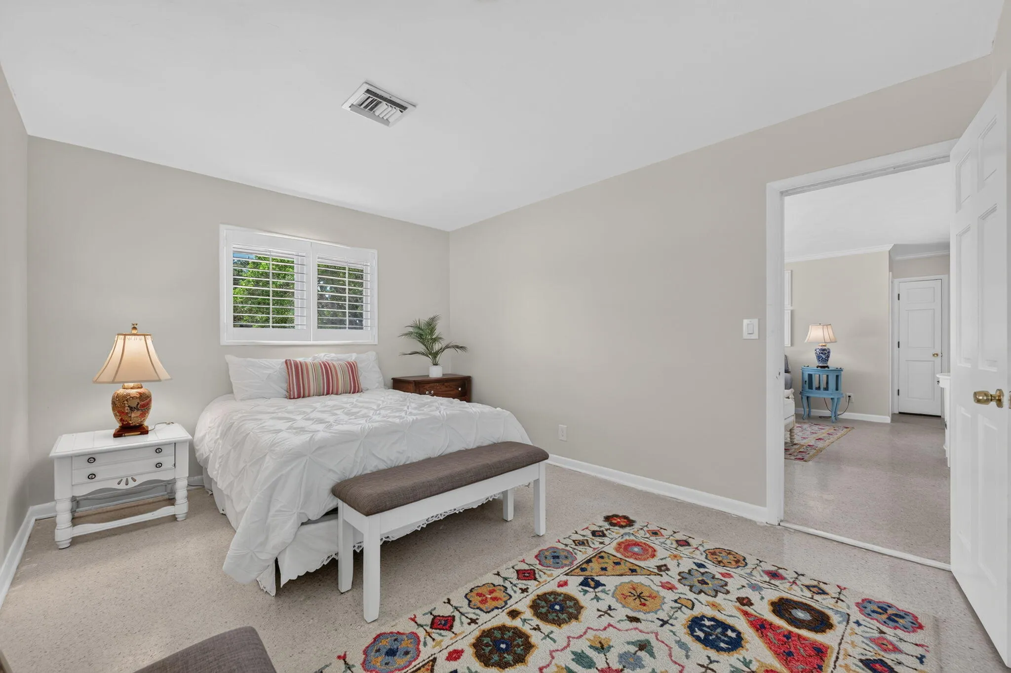 Primary Bedroom to Living Room
