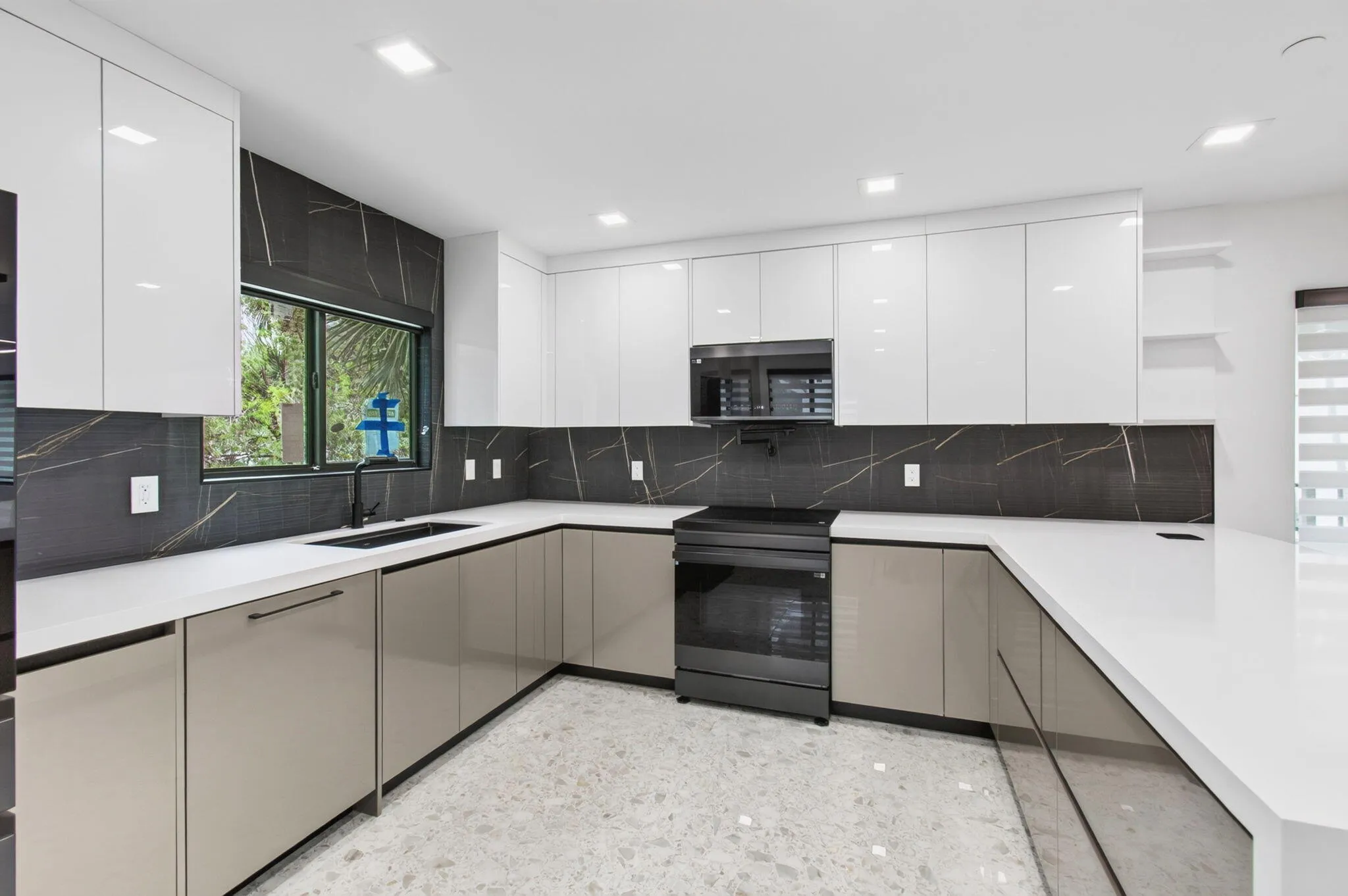 Kitchen as you walk in