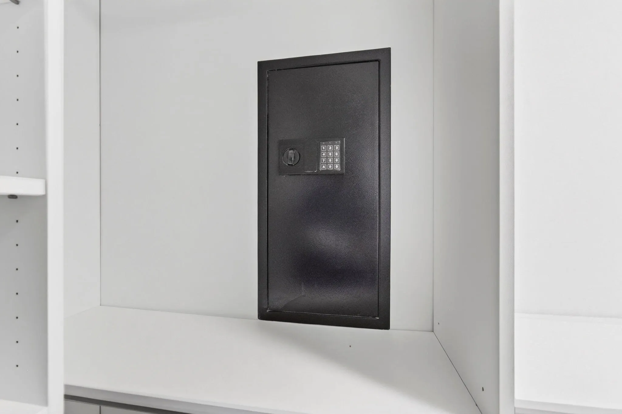 Safe in closet