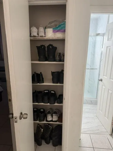 LINEN OR SHOE CLOSET