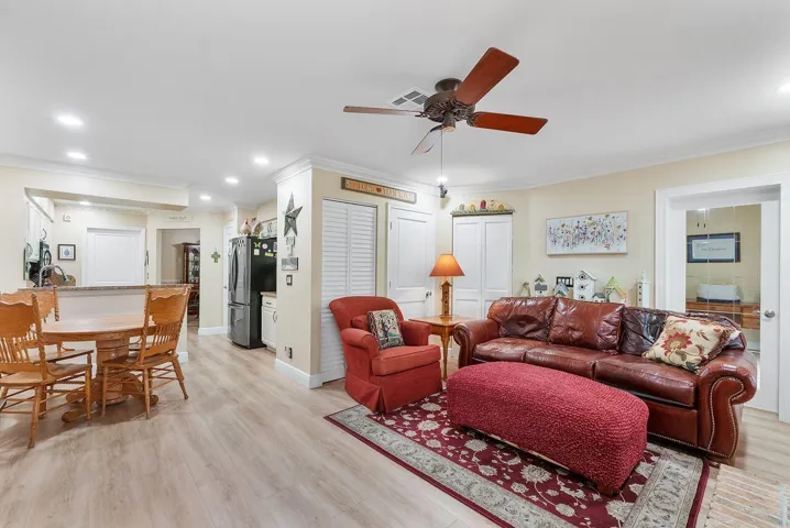Living Room/Eat in Kitchen area