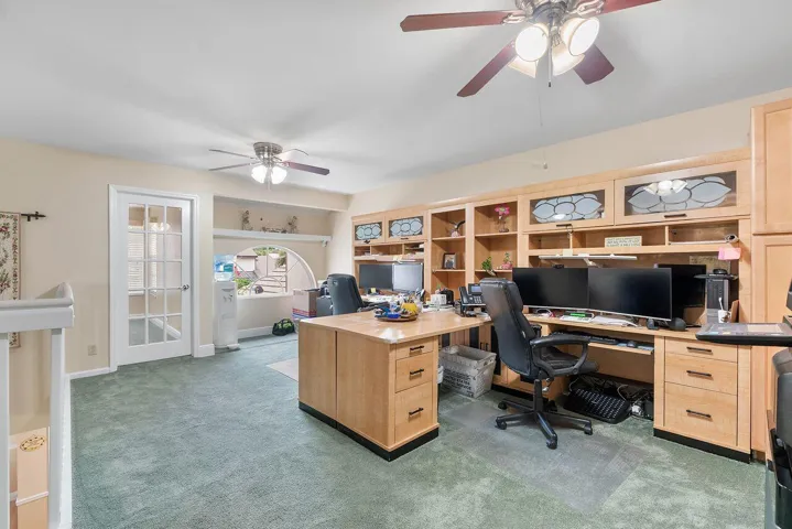 Large loft or great area for playroom connected to bedroom