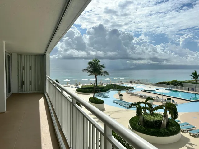 Private balcony