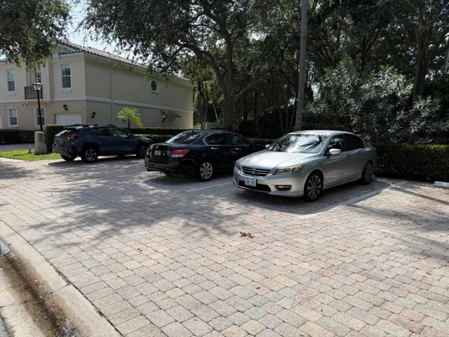 Guest parking area
