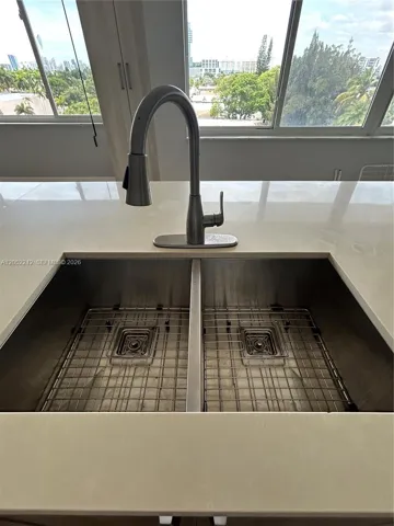 Double Wide Stainless steel sink