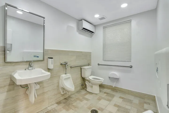 Pool bathroom