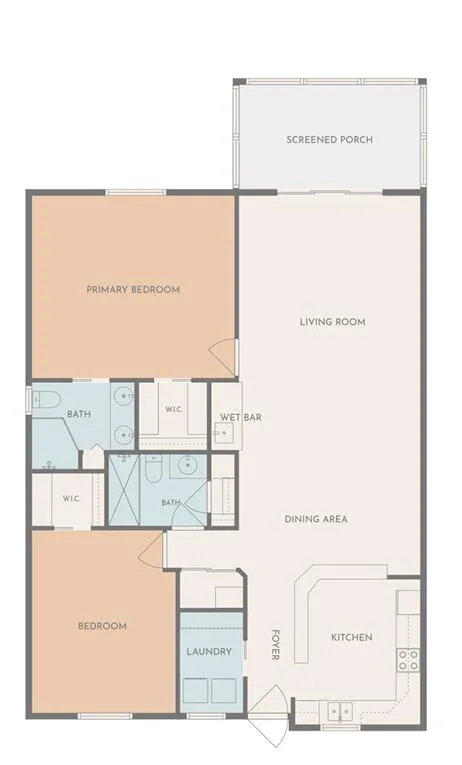 Floor plan #201