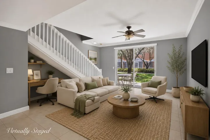 Living Room Staged