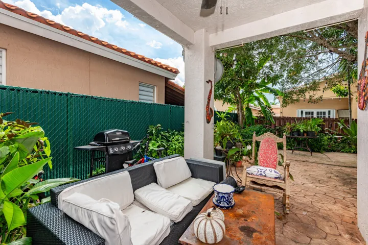 Covered Sitting Area