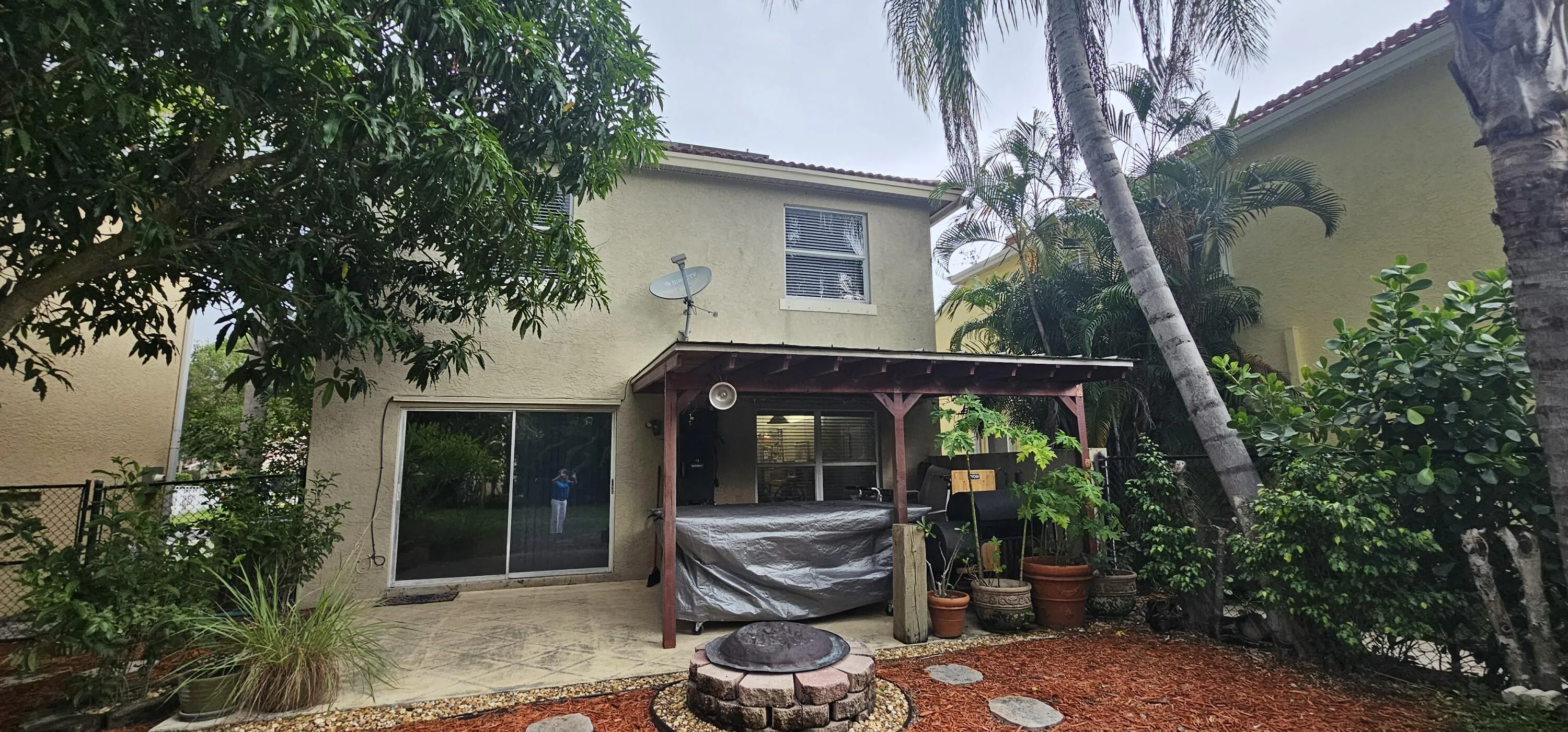 back yard