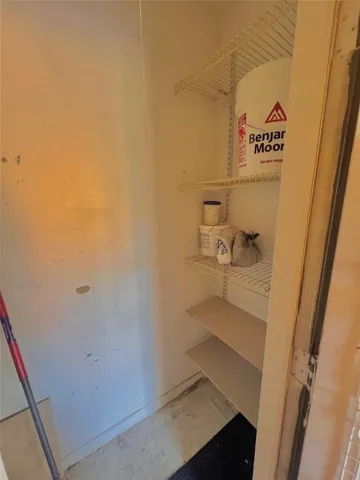 Outside closet
