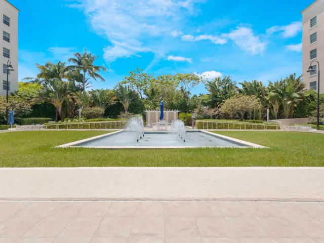 Rear Garden and Fountain