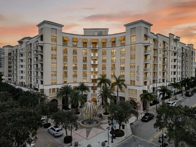 Building Front Sunset