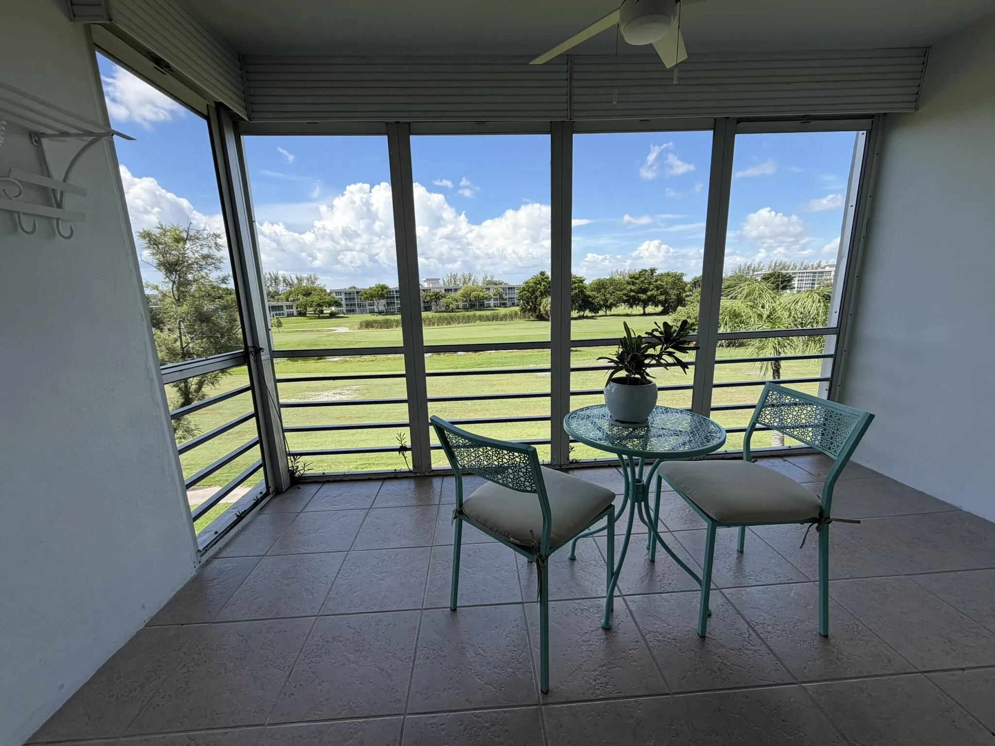 Enclosed and Screen Balcony